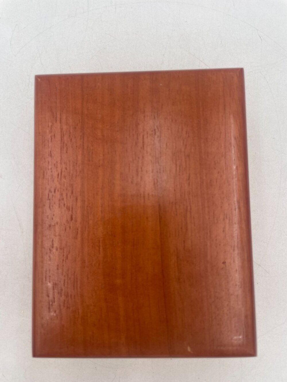 Bon Ton Wooden Keepsake Storage Box Divided Interior & Hinged Lid Quality Const